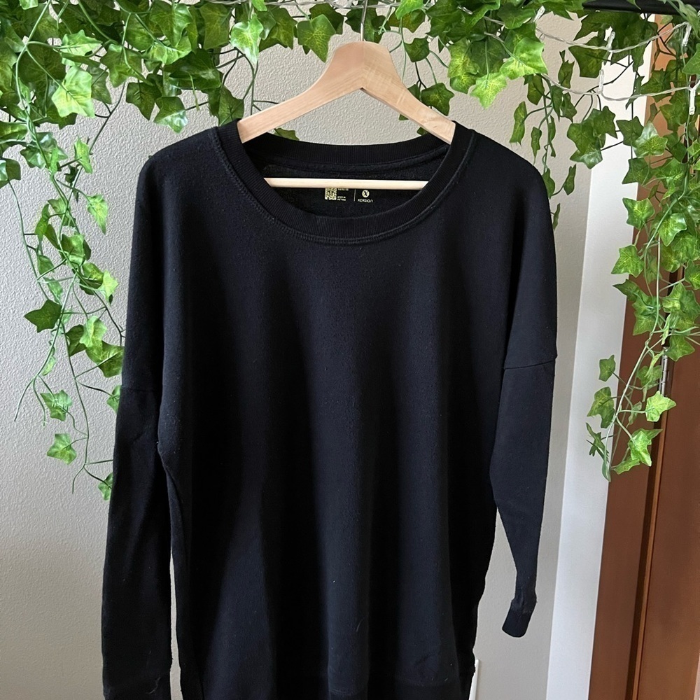 Xersion Black Women's Cowl & Turtleneck Sweater